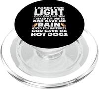 Hot Dog Amante Dio mi ha dato hot dog PopSockets PopGrip per MagSafe