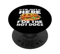 Hot Dog Amante Qui Per Gli Hot Dog PopSockets PopGrip Adesivo