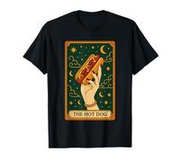 Hot Dog Bun Lover Foodie Food Lover The Hot Dog Tarot Card Maglietta