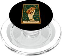 Hot Dog Bun Lover Foodie Food Lover The Hot Dog Tarot Card PopSockets PopGrip per MagSafe
