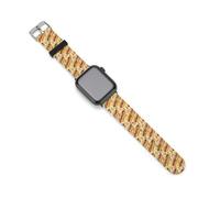 Hot Dog - Cinturino compatibile con iWatch, morbido e divertente, 38 mm/40 mm, 42 mm/44 mm, 38mm/40mm, Silicone, Nessuna pietra preziosa