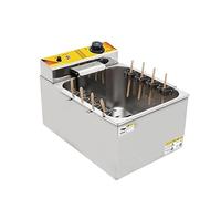 Hot Dog Maker Machine Formaggio Friggitrice Bastoni 12L Elettrico Coreano Snack Patatine Fritte Corn Dogs Stufa Macchina for Waffle Commerciale Facile da pulire