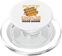 Hot Dog mi chiama il veterinario perché sto mettendo giù questi cani PopSockets PopGrip per MagSafe