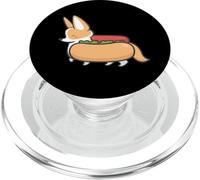 Hot-Dog Peloso Corgi Cane Kawaii Animali Soffici a zampe corte PopSockets PopGrip per MagSafe