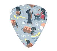 Hot Dogs e Lemonade - Plettro per chitarra, 12 pezzi, accessori per chitarra, adatto per chitarra Yukriri e altri