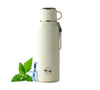 Hot Drinks Vacuum Bottle - 1000ml Double Wall Bottles, Insulated Mug for Hydrating, Stainless Steel Bottle, Thermal Drinking Piece with Premium Quality, Hot Beverage Kit for Sipping and Refreshing