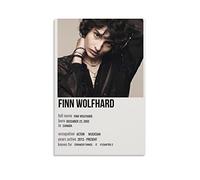 Hot Finn Wolfhard Poster Dipinto su tela da parete Poster da soggiorno 30 x 45 cm