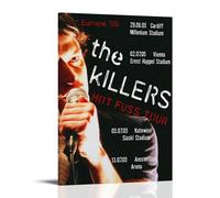 Hot Fuss-the Killers- Poster decorativo su tela, decorazione artistica da parete per camera da letto, soggiorno, camera da letto, decorazione artistica da parete, stile cornice, 30 x 45 cm