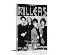 Hot Fuss-the Killers- Quadro a olio su tela, impermeabile e antimacchia, adatto a qualsiasi stile decorativo di camera da letto, soggiorno, ufficio, stile cornice, 20 x 30 cm