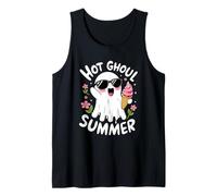 Hot Ghoul Summerween Scheletro Fantasma Halloween Canotta