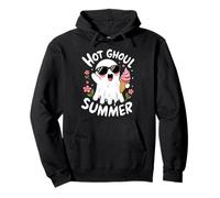 Hot Ghoul Summerween Scheletro Fantasma Halloween Felpa con Cappuccio
