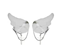Hot Girl Animes Hairpins Sottocultura Angelo Ala Clip di Capelli Peluche Clip Laterale Adolescenti Ragazza Y2K Hair Styling Clip Punk Copricapo Ange
