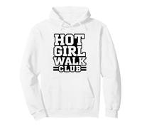 Hot Girl Walk Donne Camminata Felpa con Cappuccio
