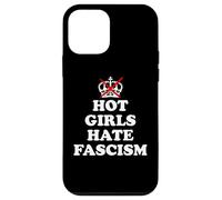 Hot Girls Hate Fascism Resist Fascism Antifascism No Fascism Custodia per iPhone 12 mini