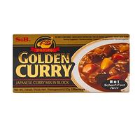 Hot - Golden Curry - Salsa al Curry Piccante - Perfetta per i Tuoi Piatti Asiatici - Compatibile S&B - 220g