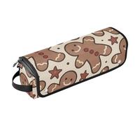 Hot Hair Tools - Borsa da viaggio con cuscinetto resistente al calore per omini di pan di zenzero