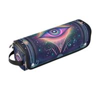 Hot Hair Tools Borsa da viaggio con tappetino rimovibile resistente al calore, impermeabile, portatile, aperta, piatta, borsa da viaggio per strumenti caldi, ferro arricciacapelli, volumizzatore per