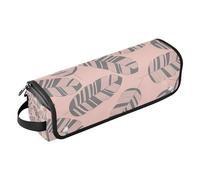 Hot Hair Tools, borsa da viaggio con tappetino rimovibile resistente al calore, impermeabile, portatile, aperta, piatta, borsa da viaggio per ferri da stiro, piastre e arricciacapelli, borsa da