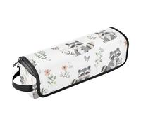 Hot Hair Tools - Borsa da viaggio con tappetino rimovibile resistente al calore, per arricciacapelli, ferro arricciacapelli, asciugacapelli e accessori da viaggio portatili