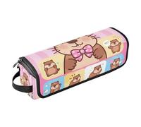 Hot Hair Tools Borsa da viaggio e tappetino resistente al calore con cerniera Custodia da viaggio portatile per utensili caldi e accessori per la cura dei capelli, Just A Girl Who Loves Capybaras rosa