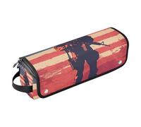 Hot Hair Tools Borsa da viaggio e tappetino resistente al calore con cerniera Ferro arricciacapelli da viaggio borsa portaoggetti per piastre, piastre arricciacapelli, guerra del giorno