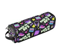 Hot Hair Tools Borsa da viaggio e tappetino resistente al calore Strumenti per capelli Organizer Borsa per Curling Iron Straightener Flat Dryer I'm Back to 80'S Women Essentials Storage pouch