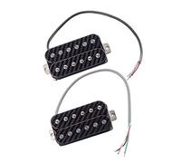 Hot Humbucker - Pickup humbucker per chitarra elettrica, a doppia bobina, colore: nero