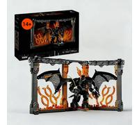 Hot In ICONE FIT 10367 Balrogs Libro Nook Building Blocks Anelli Modello di Montaggio Mattoni Giocattoli Regali Di Compleanno Di Natale Decorazioni Per La Casa