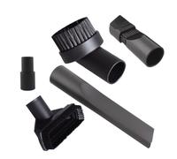 Hot Kit Spazzola da 32mm a 35mm 5pz Nero Pulizia Polvere Fessura Ugello Casa