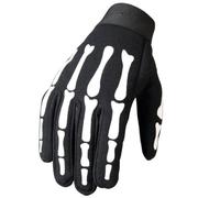 Hot Leathers GVM2007 - Guanti da meccanico scheletro, taglia XXL, colore: nero