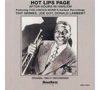 After Hours In Harlem - Hot Lips Page (Audio cd)