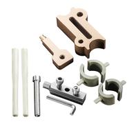 Hot Melt Pipe Repair Kit, Multifunction Tubing Leak Fix Set, Heat-Activated Sealing Wrap, 7.5cm, Quick Seal Repair Tools, Flexible Patches + Melting Strip for Kitchen Bathroom Garden Hvac Maintenance