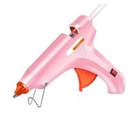 Hot Melt Pistola For Colla Power 90/170W Bastone Grande Strumento Mano Strumenti Di Decorazione Di Natale Pistola De Silicona Caliente Pistola For Colla Stick Riscaldamento Rapido(120w Pink 11mm)