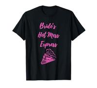 Hot Mess Express Bachelorette Party Nuziale Treno Divertimento Maglietta