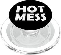HOT MESS Funny Mothers Day Costume For Mom/Sister Hot Mess PopSockets PopGrip per MagSafe