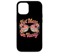 Hot Mess On Vacay Occhiali da sole Summer Fun Custodia per iPhone 12/12 Pro