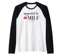 Hot Mom Upgraded Milf 2026 Milfin Ain't Easy Milf EST 2026 Maglia con Maniche Raglan