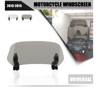 Hot Motorbike Universal Windshield Extension Adjustable Windscreen Black NEW