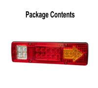 Hot New Fanale Posteriore Camion PC Coda Segnale di Giro 19LED 3008015mm Freno