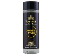 Olio per Massaggio Cura della Pelle HOT - Ambra Muschio (100ml)