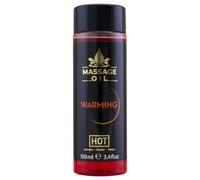 HOT - olio da massaggio riscaldante - cura della pelle - 100ml