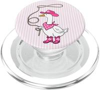 Hot Pink Cowgirl Oca Cowboy Cappello Country Oche PopSockets PopGrip per MagSafe