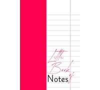 Hot Pink Little Book of Notes: Girly Notebook | Lined journal