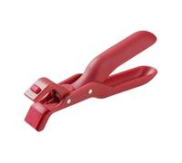 Hot Plate Gripper - Heatproof Cooking Kitchen Infradito anti-scald Dish Clamp for Cooking - for Home Apartment Hotel Restaurant Bakery Cafe Rental (Red)