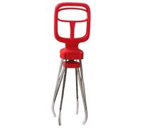 Hot Plate Gripper - Metal Tongs for Cooking | Ergonomic Lifting Device involving Locking Handle & Protective Teeth for Steamer Trays, Dutch Ovens, Home Apartments and Tabletop Food Serving