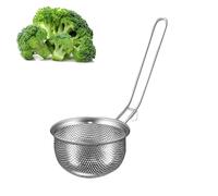 Hot Pot Strainer Scoop - Food Basket Strainer | Slotted Scoops Cooking Utensil | Slotted Scoop Kitchen Cooking Mesh Food Strainers Ladle | Kitchen Gadget For Home, Ristorante, Dishwasher Safe