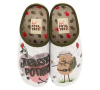 HOT POTATOES EFERDING, Pantofole Uomo, Gris, 35 EU