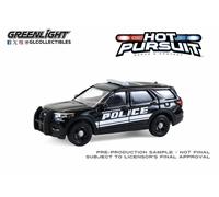 Hot Pursuit 2023 Ford Interceptor Polizia 1:64 Verde Greenlight 43050D