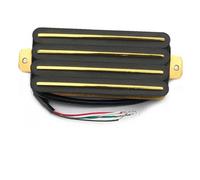 Hot Rail 2-Dual Blade Chitarra Elettrica High Output Track Type Quattro Bobine Humbucker Pickup(Black 3)