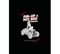 Hot rod and pin up coloring book
